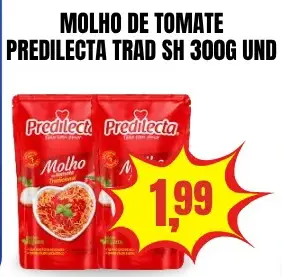 Molho de tomate Predilecta Tradicional
