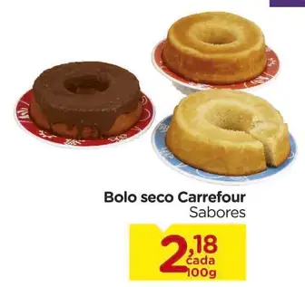 Bolo seco Carrefour