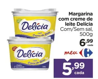 Margarina Delícia Sem sal
