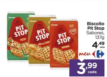 Biscoito Pit Stop