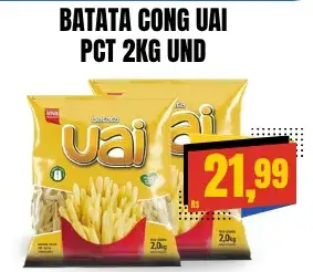 Batata Uai Congelada