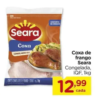 Coxa de Frango Seara Congelada