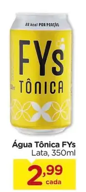 Água Tônica FYs