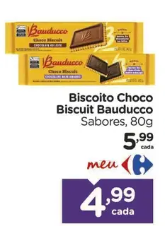 Biscoito Choco Biscuit Bauducco