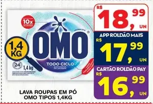Lava Roupas em Pó