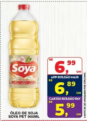 Óleo de soja Soya