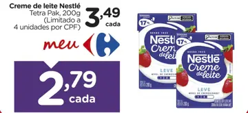 Creme de leite Nestlé