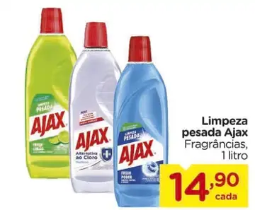 Limpeza pesada Ajax