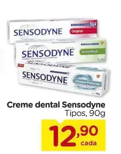 Creme dental Sensodyne