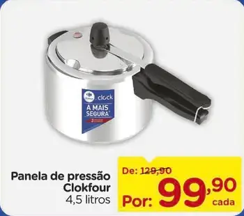 Panela de pressão Clokfour
