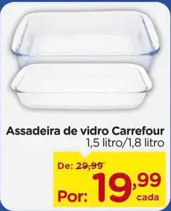 Assadeira Carrefour De vidro