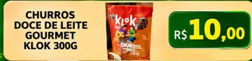 Churros Klok Doce de Leite Gourmet