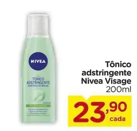 Tônico adstringente Nivea Visage