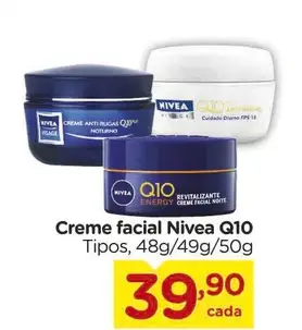 Creme facial Nivea Q10