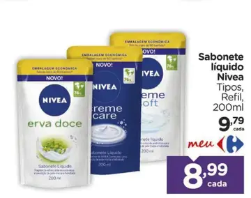 Sabonete líquido Nivea