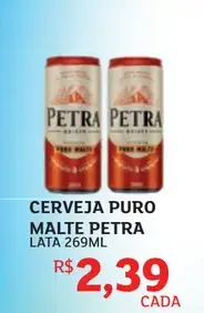 Cerveja Petra Puro Malte