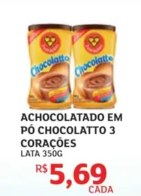 Achocolatado em pó Chocolatto