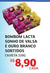 Bombom Lacta Sonho de Valsa