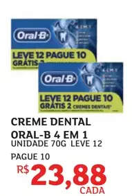 Creme Dental Oral-B 4 em 1