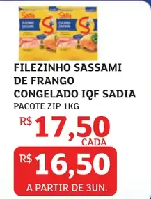 Filezinho Sassami de Frango