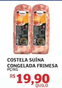 Costela suína Frimesa Congelada
