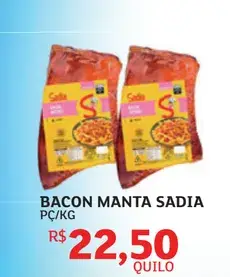 Bacon Sadia Manta