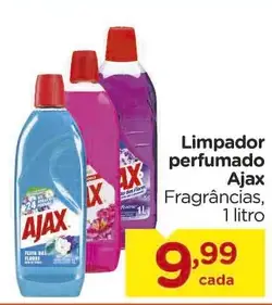 Limpador perfumado Ajax