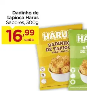 Dadinho de tapioca Harus