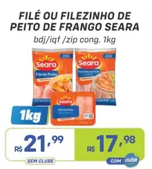 Peito de Frango Seara Filezinho
