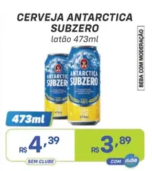 Cerveja Antarctica Subzero