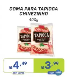Goma para tapioca Chinezinho