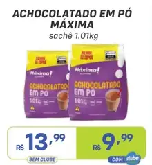 Achocolatado em pó Máxima