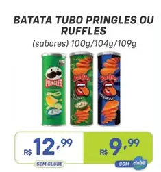 Batata tubo Pringles