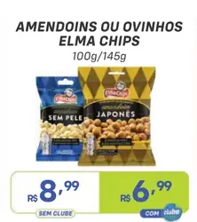 Amendoim Elma Chips