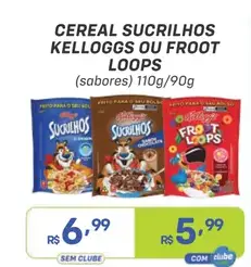 Sucrilhos Kelloggs