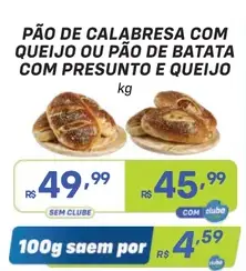 Pão de Calabresa Com Queijo