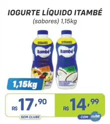 Iogurte líquido Itambé