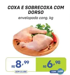 Coxa e Sobrecoxa Com Dorso