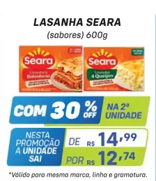 Lasanha Seara Bolonhesa