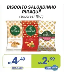Biscoito Salgadinho Piraquê