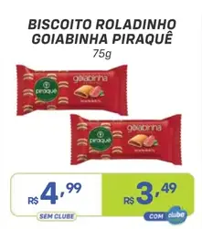 Biscoito Roladinho Goiabinha Piraquê