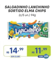 Salgadinho Elma Chips Lanchinho Sortido