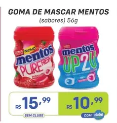 Goma de mascar Mentos