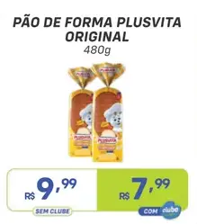 Pão de Forma Plusvita Original