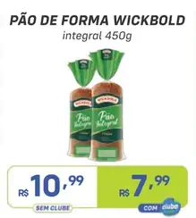Pão de Forma Wickbold Integral