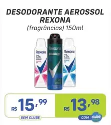 Desodorante aerosol Rexona