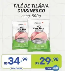Filé de Tilápia Cuisine&Co