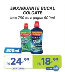 Enxaguante bucal Colgate