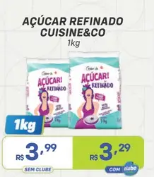 Açúcar Cuisine&Co Refinado