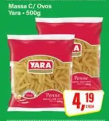 Massa Yara Com Ovos